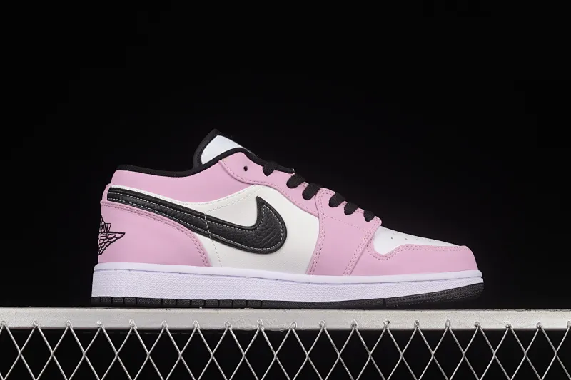 All categories Air Jordan Jordan series basketball shoes Air Jordan 1 Low Air Jordan 1 Low AJ1 Joe 1 white pink black hook low-top cultural basketball shoes CK3022-503